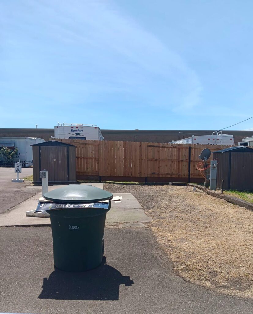roseburg rv site space 24